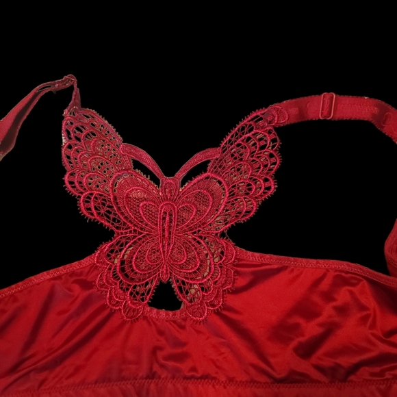 Lovely Front Closure Deep Plunge Bra NWOT - Picture 3 of 5